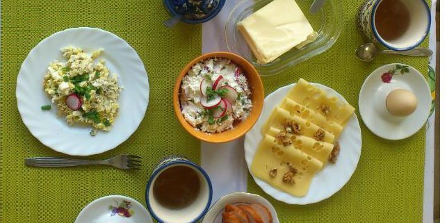 Astuce Petitdéjeuner du monde En Pologne, œufs brouillés, fromage