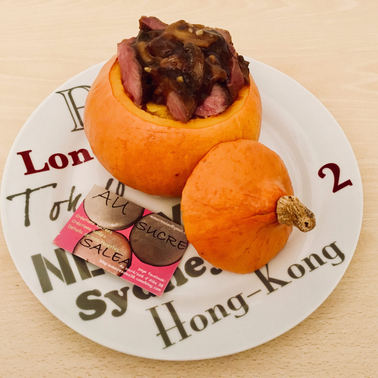 potimarron butternut canard